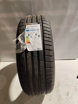 an image of a tire with a sticker on it