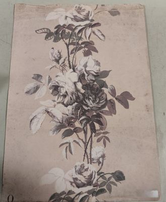 la photo d'une photo représentant une fleur posée sur une table