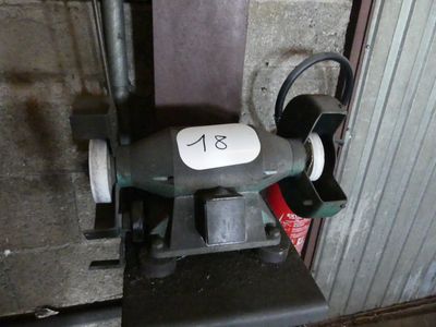 a machine that has a number on the side of it