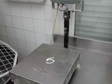 an image of a scale in a commercial kitchen