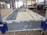 a large concrete slab in the middle of a building