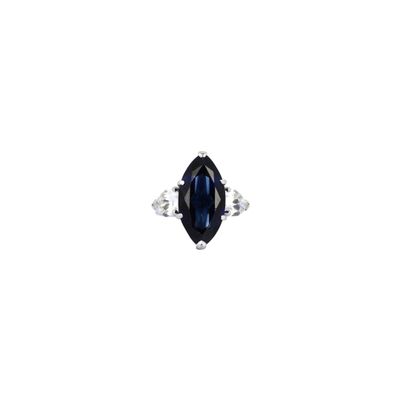 a close up of a ring on a white background