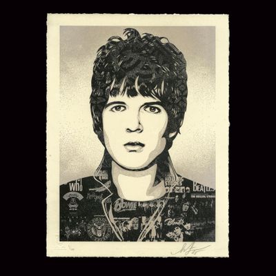 Shepard Fairey Clem Burke Sonic DNA