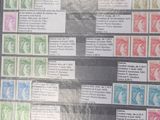 a picture of a picture of a collection of stamps