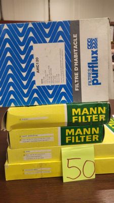 5 filtres habitacle MANN pour véhicules SMART - FORD - SUZUK…