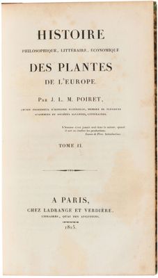 the front cover of a book with a picture of a plant