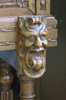 belle armoire de service de style rococo - richement sculpté… (photo 5)