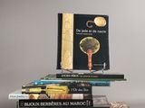 plusieurs livres sont empilés sur une table