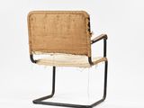 an image of a chair made out of a piece of cloth