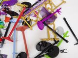 a lot of toys that are sitting on a table