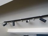 a picture of a ceiling light that is hanging on a wall