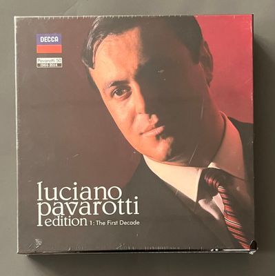 [Luciano Pavarotti]. COFFRET "édition 1 : The First Decade" …