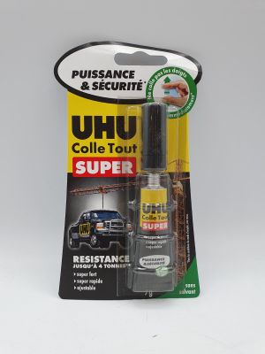 UHU - Colle Tout SUPER - 7g - Puissance 4 tonnes - Ajustable…