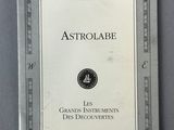 the cover of a book with a picture of an astrolabe on it