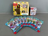 a close up of a box of pokemon cards on a table