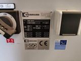 a close up of a control panel on a wall