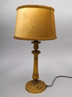 Paire de lampes en bronze ciselé et doré à fut cannelé riche… (photo 4)