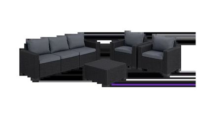 1 Salon de jardin de marque KETER - Modèle : California