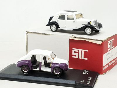 2 rares modèles Renault artisanaux au 1/43ème :