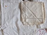 a piece of cloth that is laying on top of a bed
