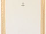 an image of a piece of paper with a triangle on it