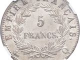 a close up of a coin on a white background