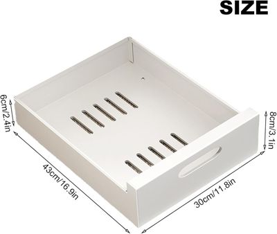 210 / Tiroir Télescopique,Separateur Tiroirs Organisate…