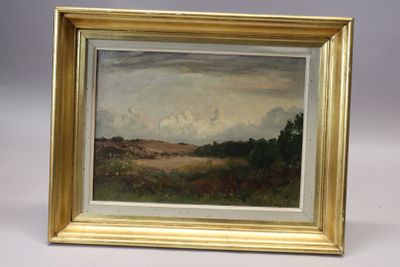 Paul SEBILLEAU (1847-1907) "Paysage" huile sur toile signée …
