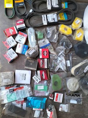 a lot of assorted items sitting on the floor
