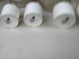 many cups and saucers sitting on a table