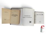 a book open on a white surface with the title of the book on it