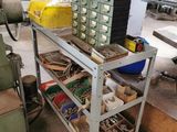 a picture of a workbench with a lot of tools on it
