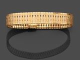 un bracelet en or, signé Cartier