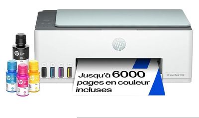Imprimante HP Smart tank 5107 Tâches d'encre sur le plastiqu…