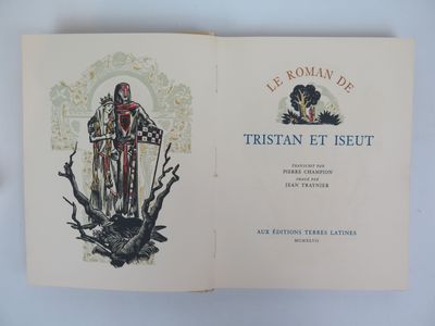 un livre ouvert sur lequel figure le dessin d'un homme tenant une épée
