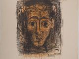 l'image d'un dessin du visage d'une femme sur un morceau de papier