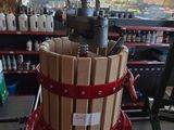a picture of a wine press in a wine shop