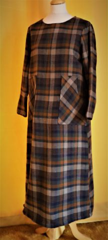 OSCAR DE LA RENTA Expression – Robe longue en tissu épais. Motif ...