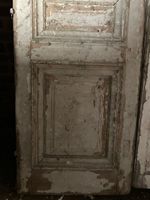 Double portes en chêne mouluré et laqué, de type Haussmanien… (photo 4)