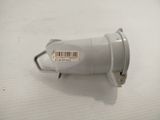 an image of a close up of a white object on a table