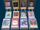 a lot of different types of cards on the table