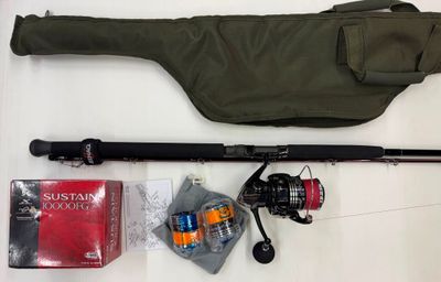 Canne ZENAQ DEFI MUTHOS 110 MH avec moulinet SUSTAIN 10000 F… - Photo 1