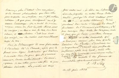 un vieux manuscrit sur lequel figurent des inscriptions à l'encre noire