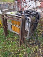 T52: Coffre de chantier, cage de chantier, 2 bacs métallique… (photo 2)