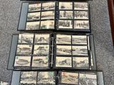 une pile de livres posée sur un sol recouvert d'un tapis