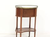 an image of a small table with a shelf on it