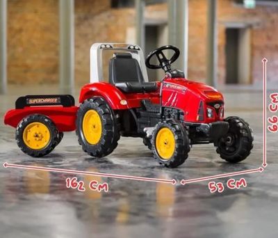 Tracteur à pédales Supercharger - FALK - Volant directionnel…