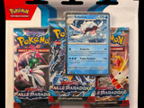 two packs of pokemon cards in the package