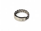 a close up of a ring on a white background