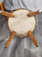 Suite de 6 chaises de salle à manger en merisier, à assises … (photo 5)